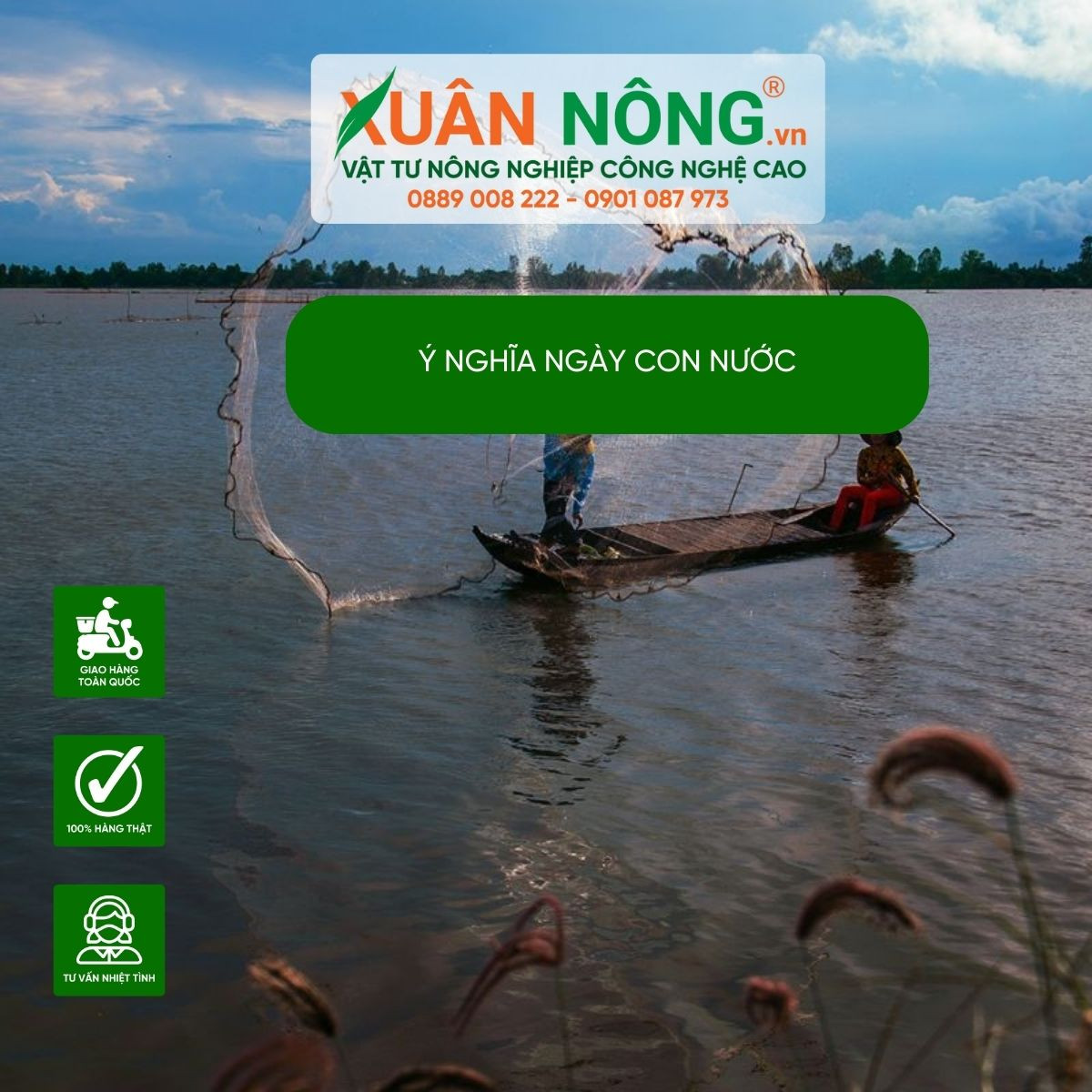 Những ý nghĩa đa chiều của ngày con nước