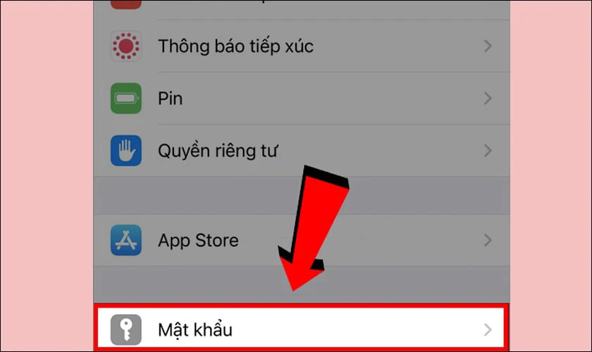 Các bước xem mật khẩu Facebook trên iPhone chạy hệ điều hành iOS 14 trở lên