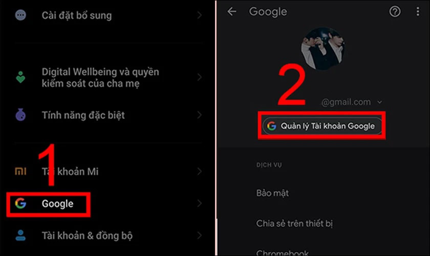 Minh họa cách xem mật khẩu Facebook qua Smart Lock Chrome trên điện thoại Android