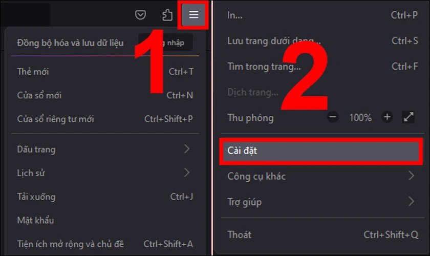 Minh họa cách xem mật khẩu Facebook qua trình duyệt Firefox trên máy tính