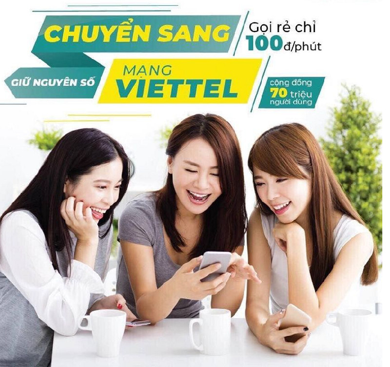 Viettel là nhà mạng di động lớn nhất Việt Nam, mang lại nhiều lợi ích khi chuyển đổi
