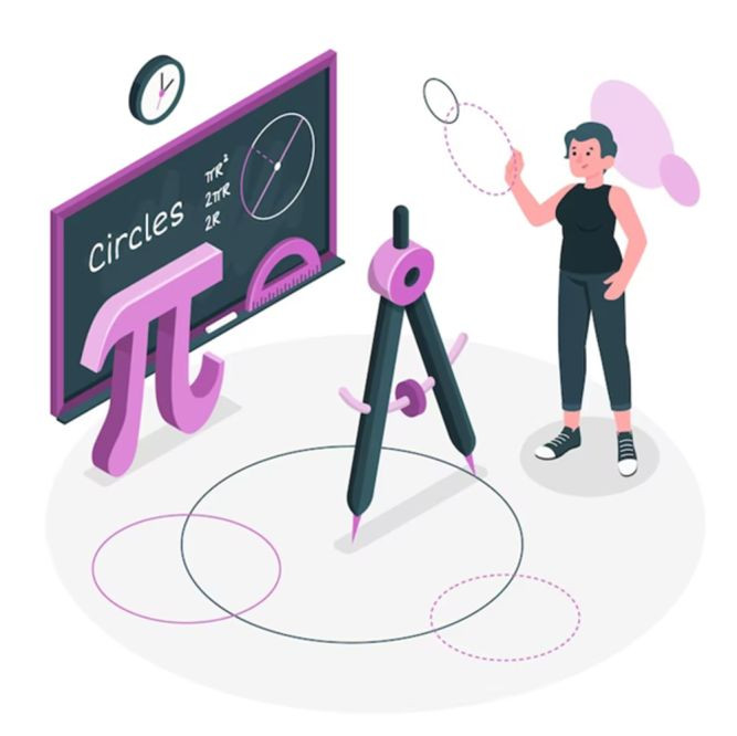 Các công thức tính bán kính hình tròn từ diện tích và các đại lượng khác