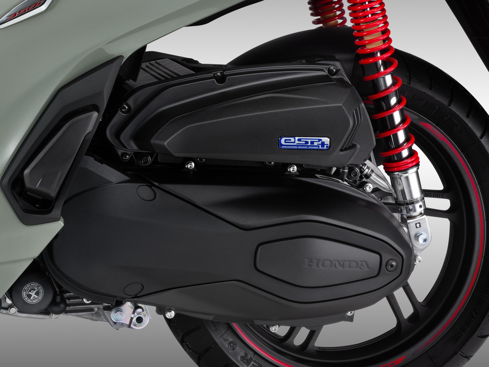 Động cơ eSP+ 4 van, 330cc của Honda SH350i