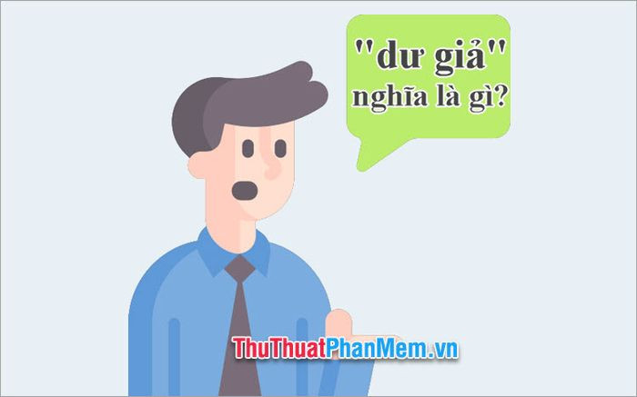 Hình ảnh thể hiện sự nhầm lẫn giữa dư dả và dư giả, với dấu hỏi lớn