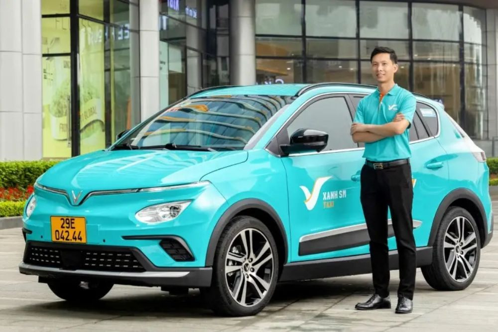 Dịch vụ taxi điện Xanh SM đã mở rộng hoạt động tại tỉnh Bà Rịa Vũng Tàu
