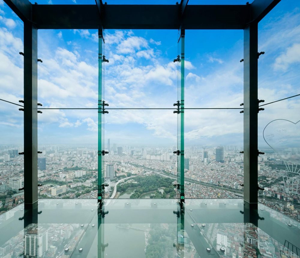 Ngắm trọn vẹn toàn cảnh thành phố Hà Nội từ Đài quan sát Lotte Observation Deck