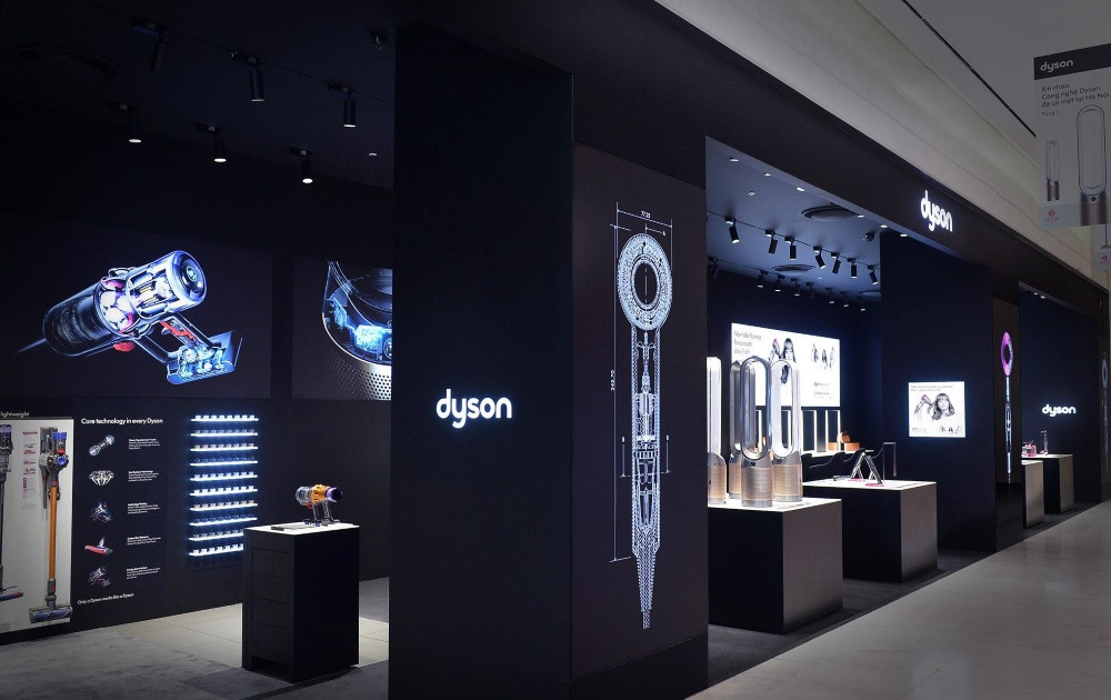 Cửa hàng sản phẩm công nghệ cao cấp Dyson tại Lotte Center Hà Nội