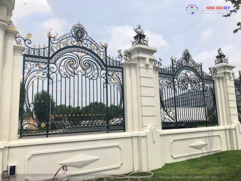 Hàng rào sắt mỹ thuật