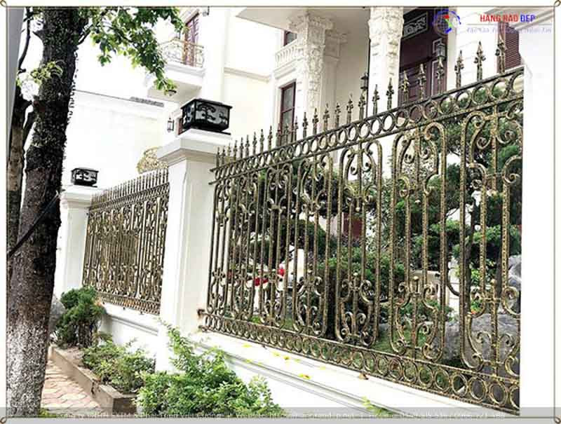 Hàng rào sắt mỹ thuật