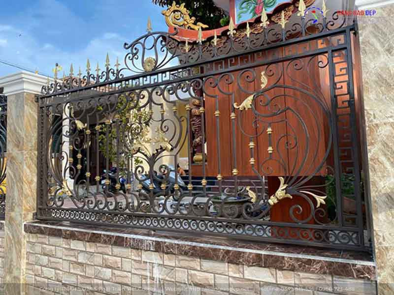 Hàng rào sắt mỹ thuật
