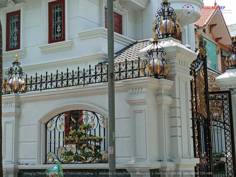 Hàng rào sắt mỹ thuật