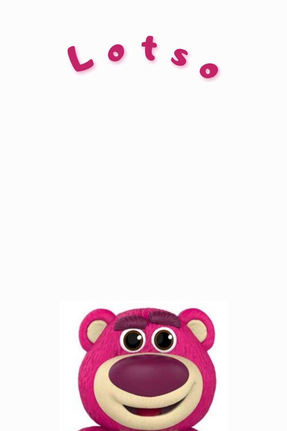 Hình nền gấu dâu Lotso đang vẫy tay chào thân thiện