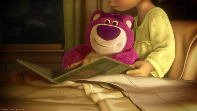 Gấu dâu Lotso 3D sống động cho màn hình máy tính
