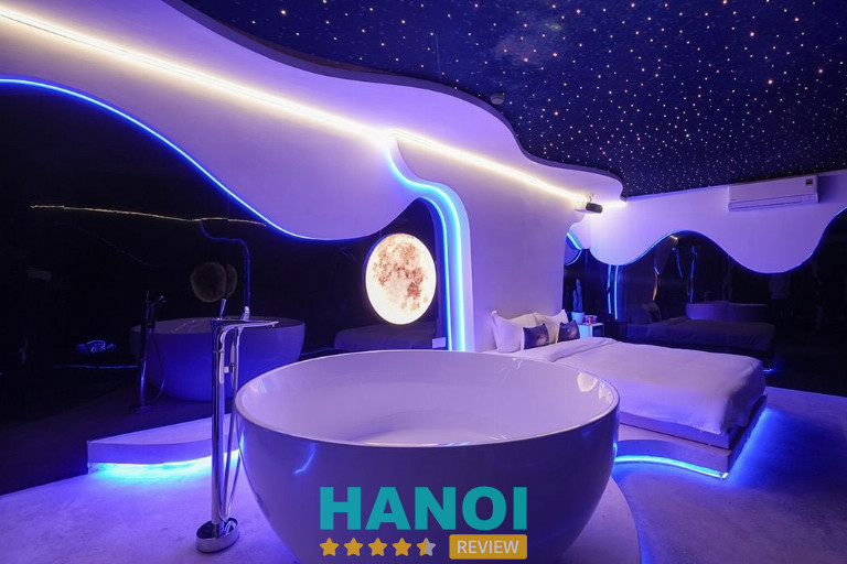 Trần sao lãng mạn và tiện nghi cao cấp tại Melon Hotel