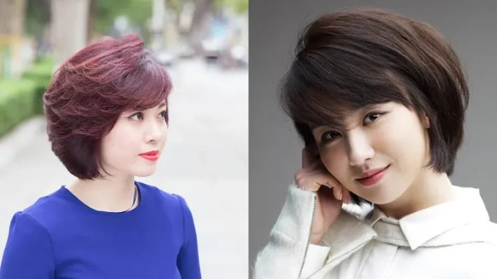 Vẻ đẹp thanh lịch của tóc bob ngắn ở tuổi 50