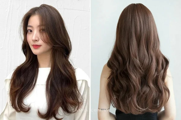 Người phụ nữ U50 với mái tóc dài sóng lơi quyến rũ