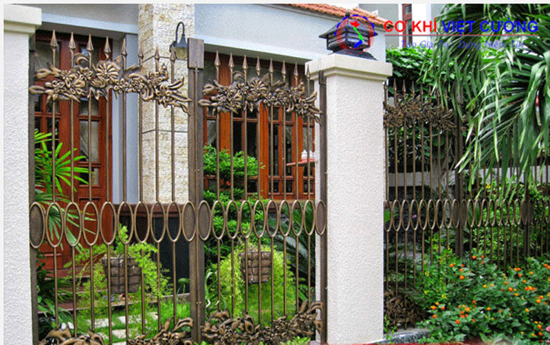 Hàng rào sắt nghệ thuật