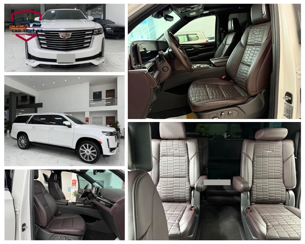 Cadillac Escalade - Biểu tượng của sự sang trọng Mỹ với ngoại thất bề thế, nội thất đẳng cấp và công nghệ giải trí đỉnh cao