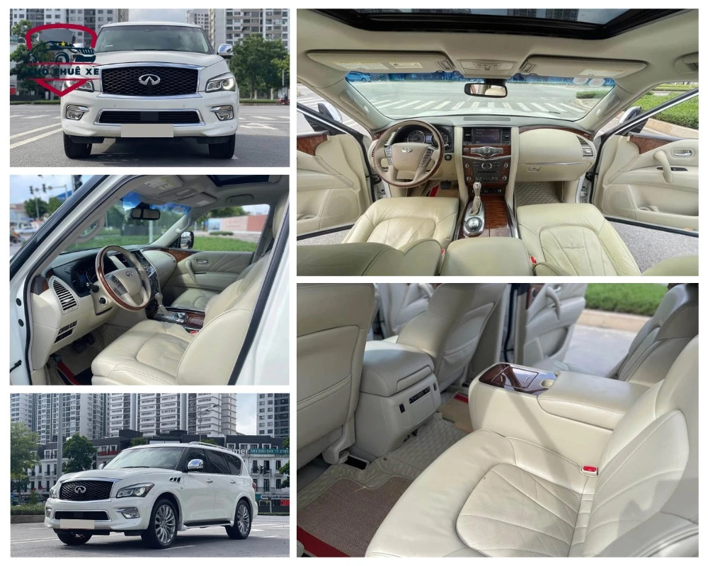 Infiniti QX80 - Chiếc SUV 7 chỗ hạng sang với nội thất tiện nghi, động cơ mạnh mẽ và công nghệ an toàn 360 độ