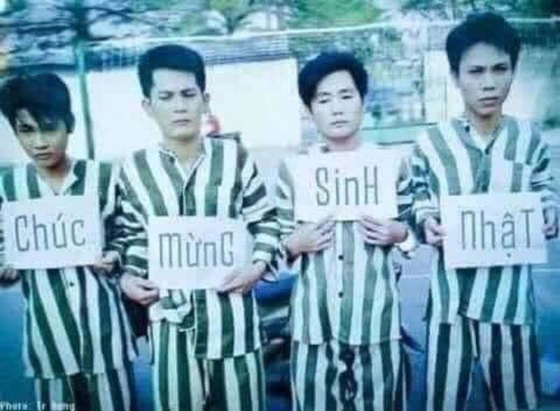 Meme troll mừng sinh nhật, bánh đây nến tự thổi