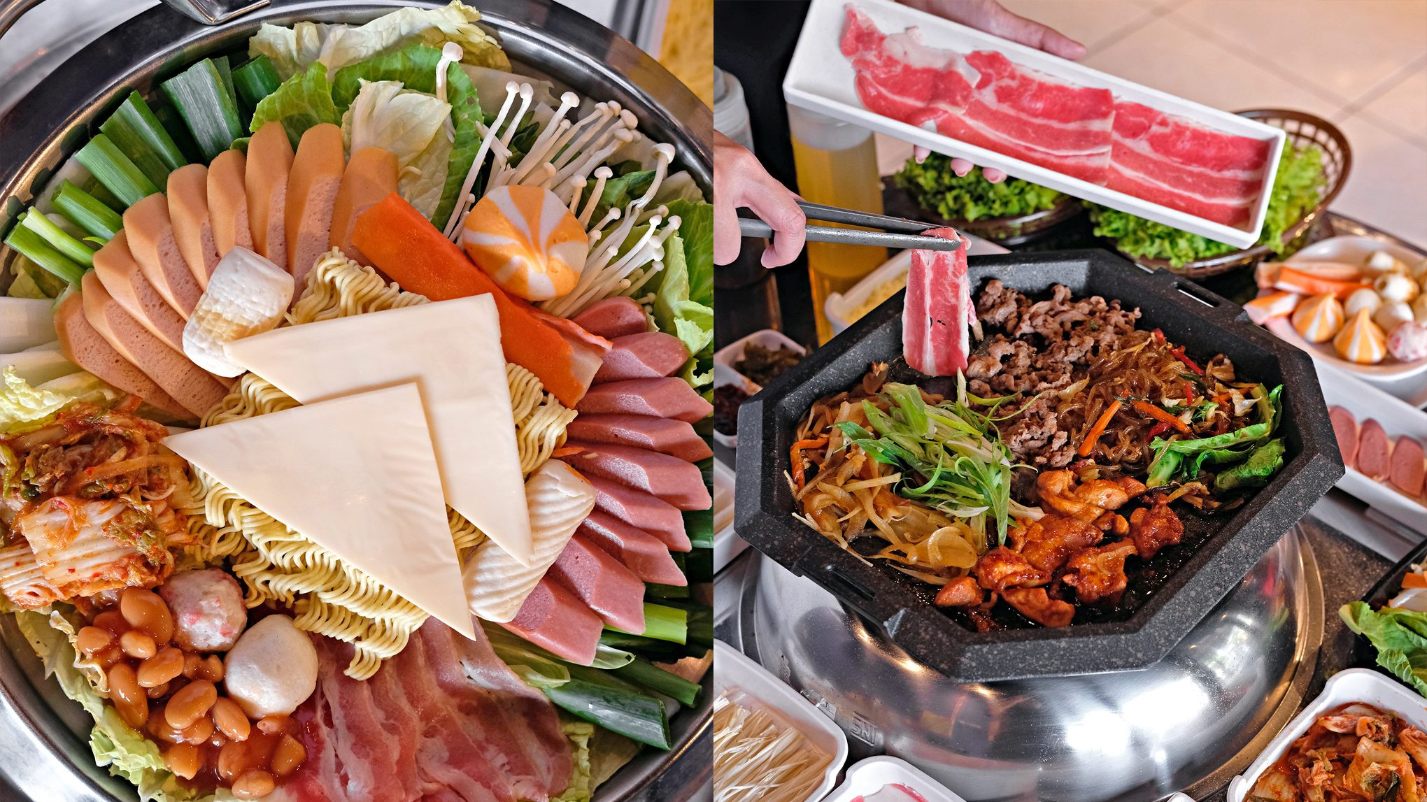 Hệ thống hút khói hiện đại và các món nướng chuẩn vị Hàn tại Mr.Park Korean BBQ.