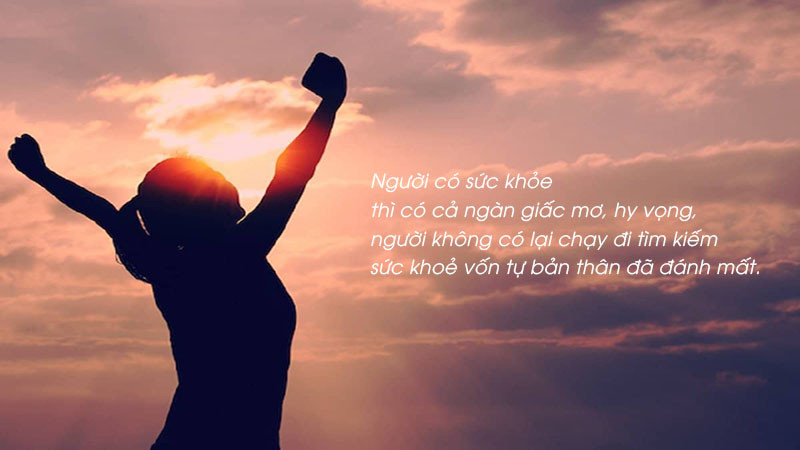 Những câu chúc sức khỏe ý nghĩa