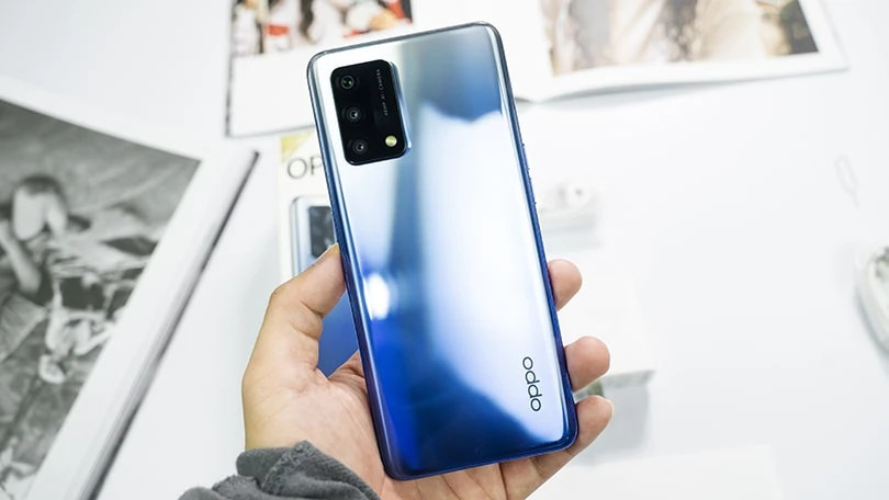 Thiết kế siêu mỏng nhẹ, sang trọng của điện thoại Oppo A74