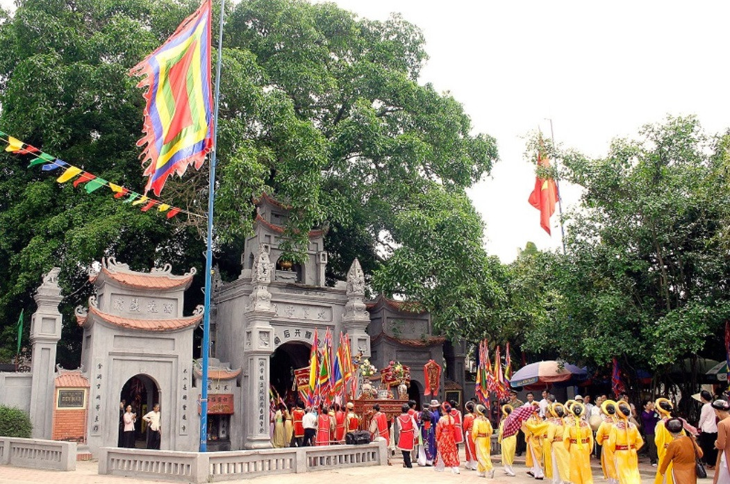 Lễ hội được tổ chức tại Đền Trần, Phố Hiến Hưng Yên