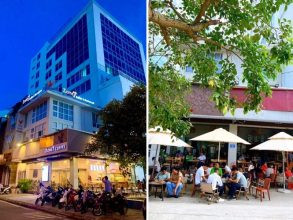 Zone 7 Coffee &amp; Restaurant có không gian thoáng đãng và khu vui chơi