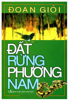 Bìa sách &quot;Đất rừng phương Nam&quot; của Đoàn Giỏi, tiểu thuyết chứa đoạn trích &quot;Đi lấy mật&quot;, thể hiện bối cảnh miền Tây Nam Bộ