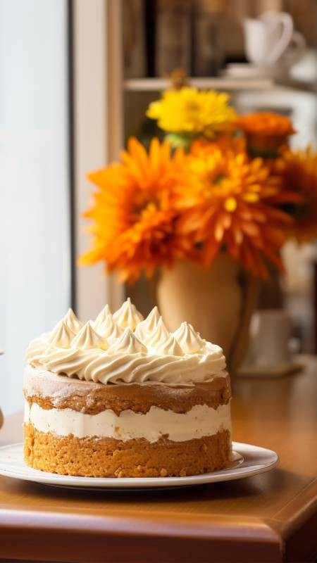 Tuyển chọn hình bánh sinh nhật và hoa tulip, mang đến vẻ đẹp sang trọng cho màn hình điện thoại