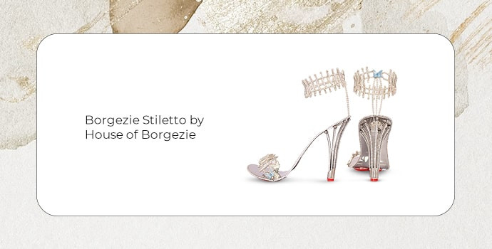 Giày Stiletto Borgezie của House of Borgezie sang trọng