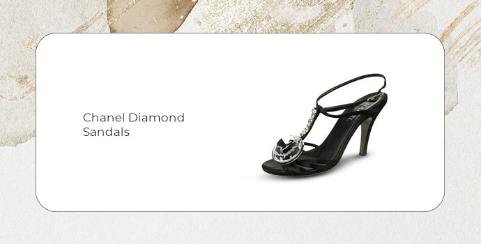 Sandal kim cương Chanel biểu tượng của sự sang trọng