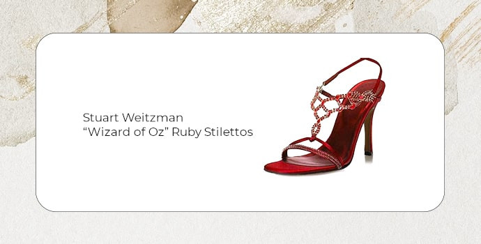Giày Stiletto Ruby &quot;Phù thủy xứ Oz&quot; của Stuart Weitzman