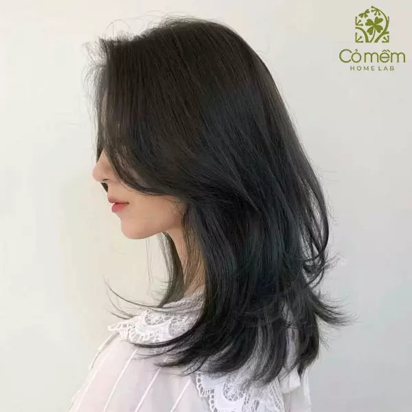 kiểu tóc mullet layer cho cô nàng mặt dài thêm trẻ trung