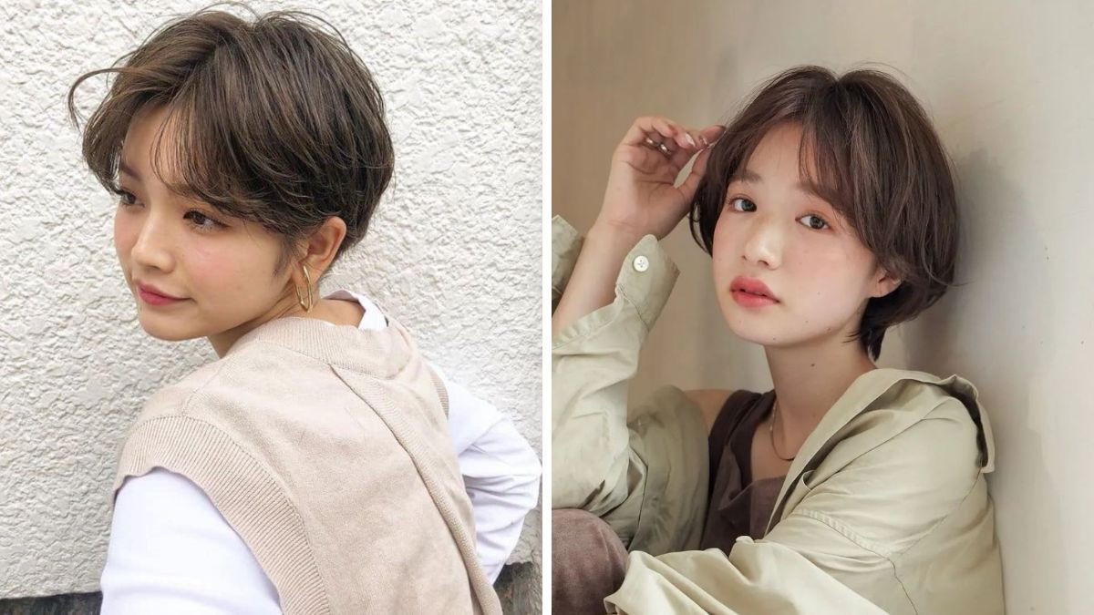 Tóc layer nữ mái bay kiểu tomboy, thể hiện cá tính mạnh mẽ và độc đáo.