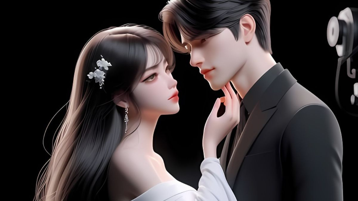 Bìa truyện &quot;Cưới Chui Với Trung Tá&quot; với hình ảnh cặp đôi quân nhân lãng mạn