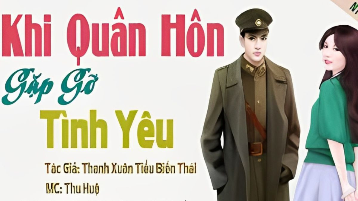 Hình ảnh lãng mạn của cặp đôi quân nhân trong truyện &quot;Khi Quân Hôn Gặp Gỡ Tình Yêu&quot;