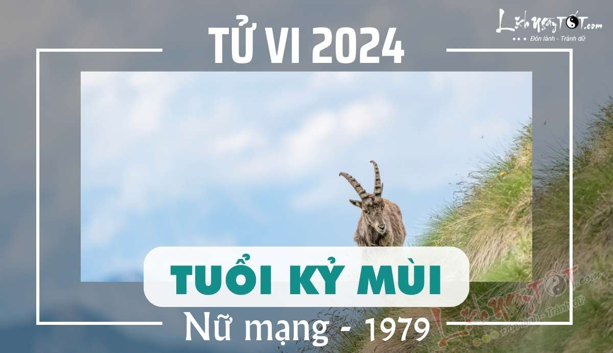Nữ mạng Kỷ Mùi 1979 xem tử vi năm 2024 Giáp Thìn để dự đoán vận hạn.