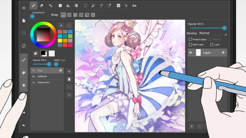 MediBang Paint: Ứng dụng vẽ truyện tranh kỹ thuật số hiệu quả