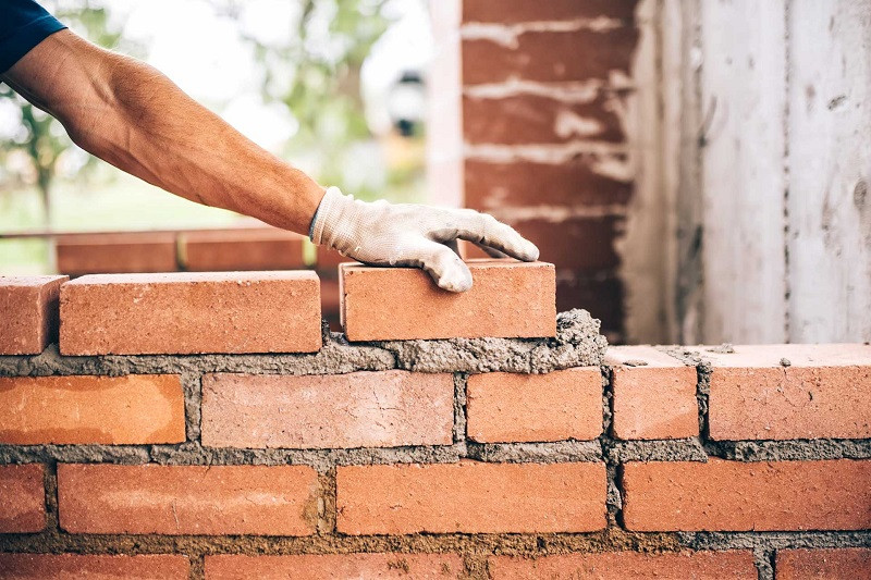 Hình ảnh tường 10 đang được thi công, ước tính chi phí xây dựng