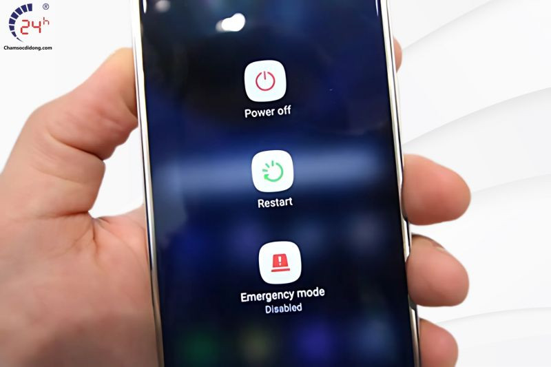 Hướng dẫn khởi động lại điện thoại Android khi màn hình bị cháy hoặc không hiển thị
