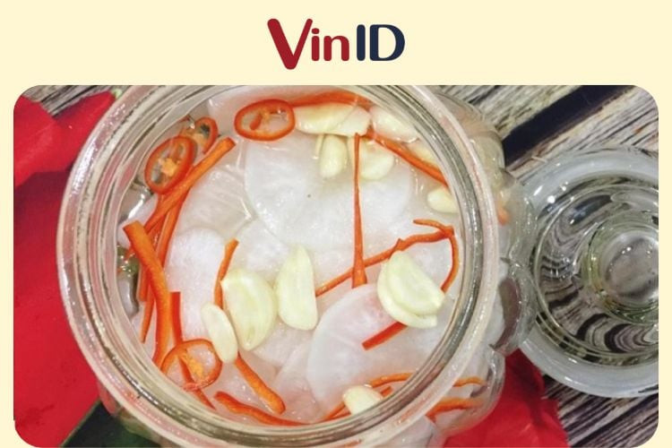 Củ cải muối tỏi ớt truyền thống giòn cay, thích hợp ăn kèm nhiều món