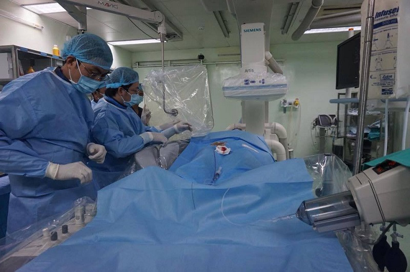 Hệ thống DSA tiên tiến tại Bệnh viện Đa khoa Trung ương Cần Thơ, hỗ trợ chẩn đoán và can thiệp mạch chính xác