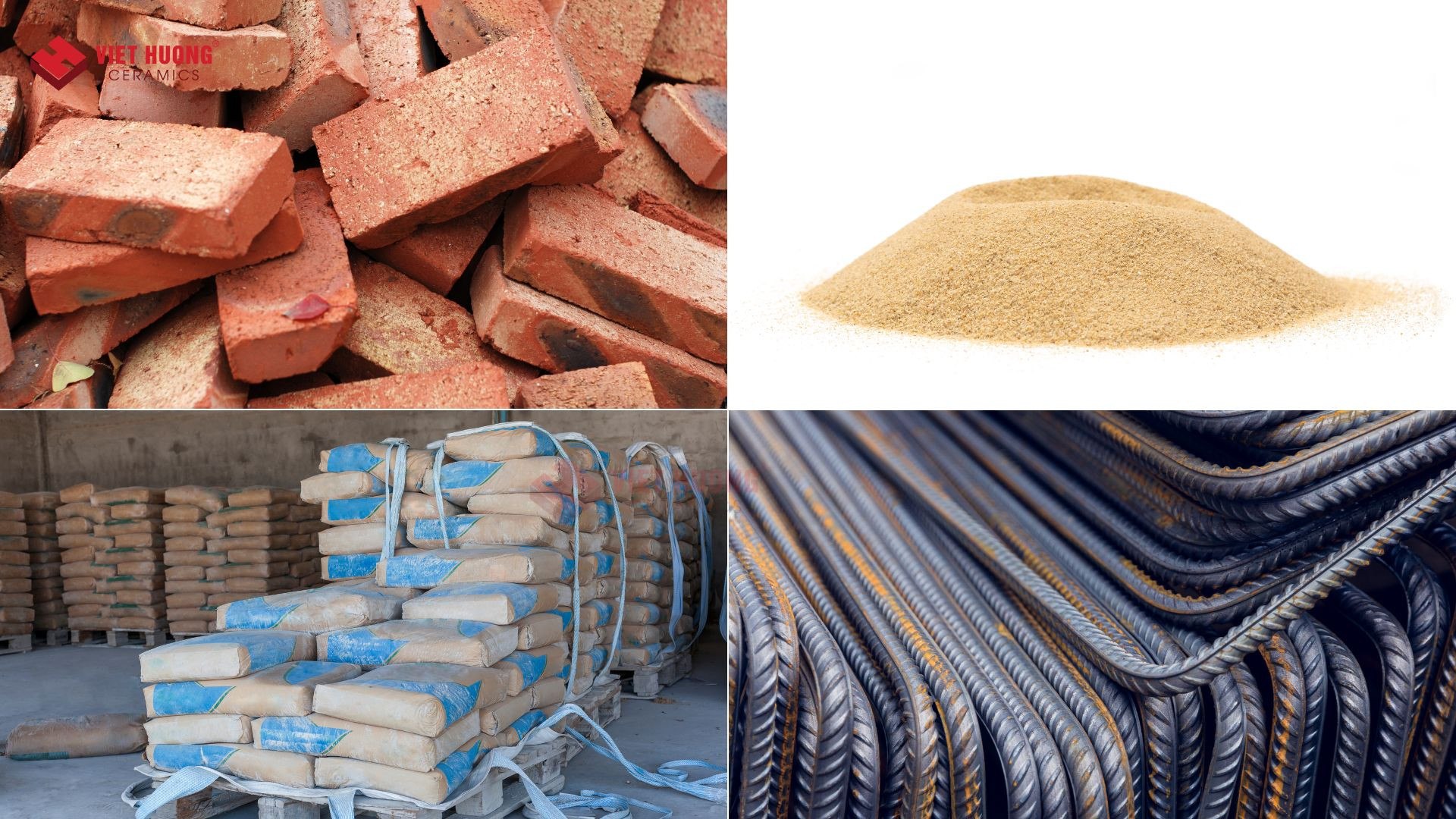 Các loại vật liệu cơ bản cần chuẩn bị để xây 1m2 tường 200