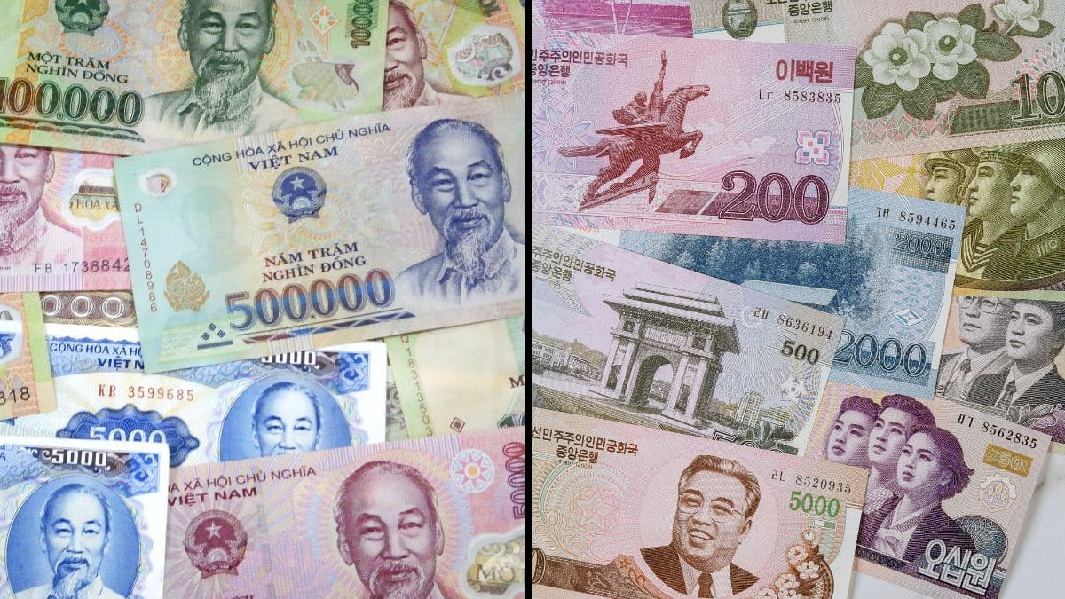 Hình ảnh tiền Won Hàn Quốc và máy tính, minh họa việc quy đổi 3 triệu Won sang tiền Việt.