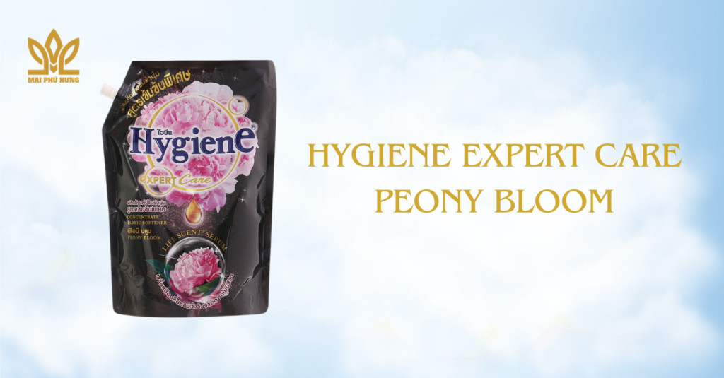 Nước xả Hygiene Expert Care Peony Bloom màu đen hương hoa mẫu đơn