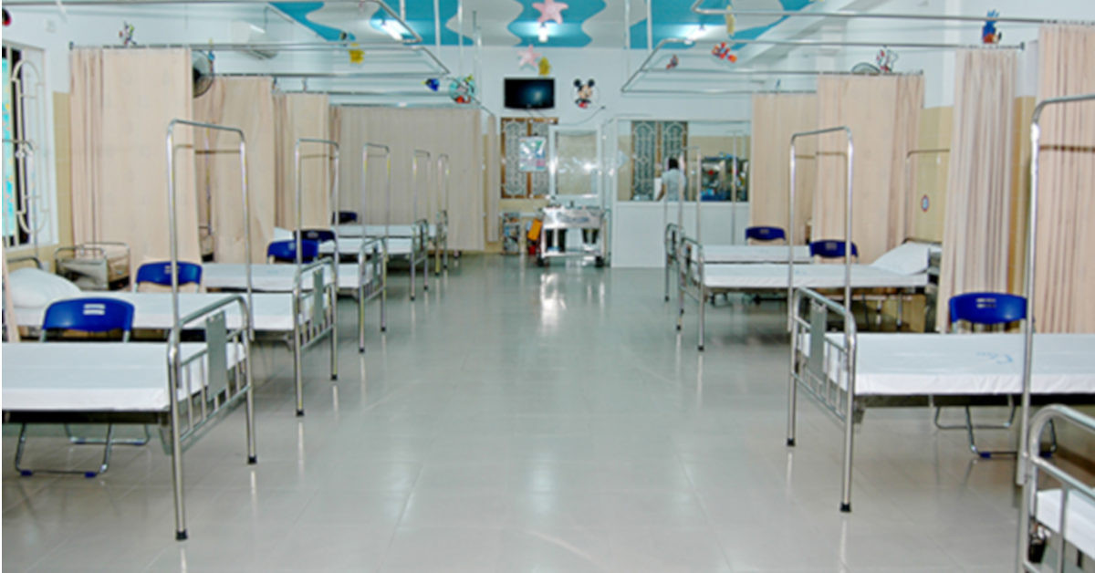 Cơ sở vật chất và kiến trúc hiện đại của Bệnh viện Xanh Pôn Hà Nội