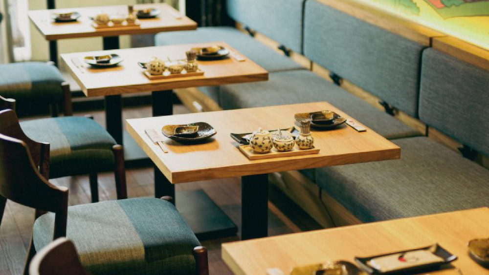 Không gian sang trọng với phong cách bài trí Nhật Bản truyền thống tại Chiyoda Sushi Bến Thành, Quận 1.