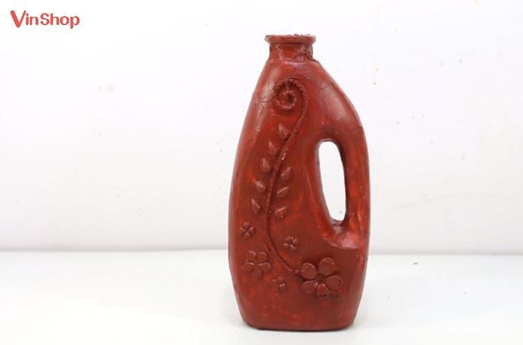 Thành phẩm lọ đựng hoa tái chế